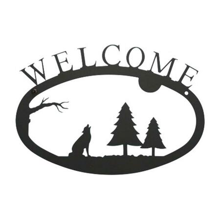 WORKSTATIONPRO Small Welcome Sign-Plaque - Timberwolf WO141680
